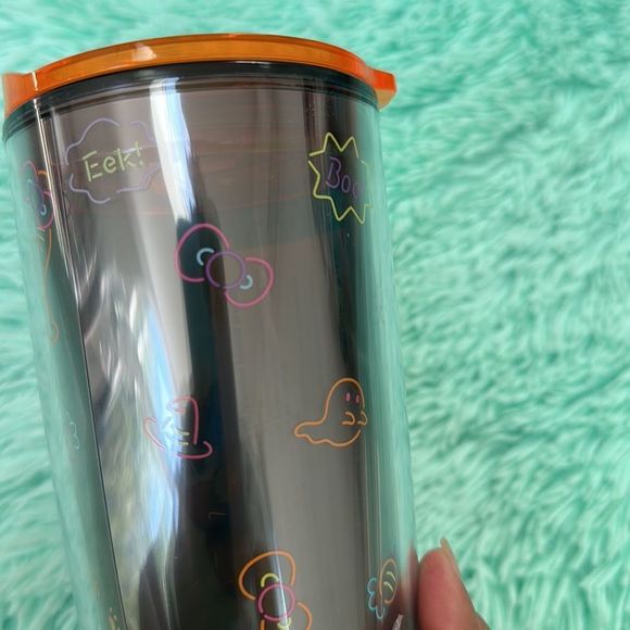 Hello kitty tumbler cup lovely hello kitty Halloween treat or trick - Picture 5 of 9